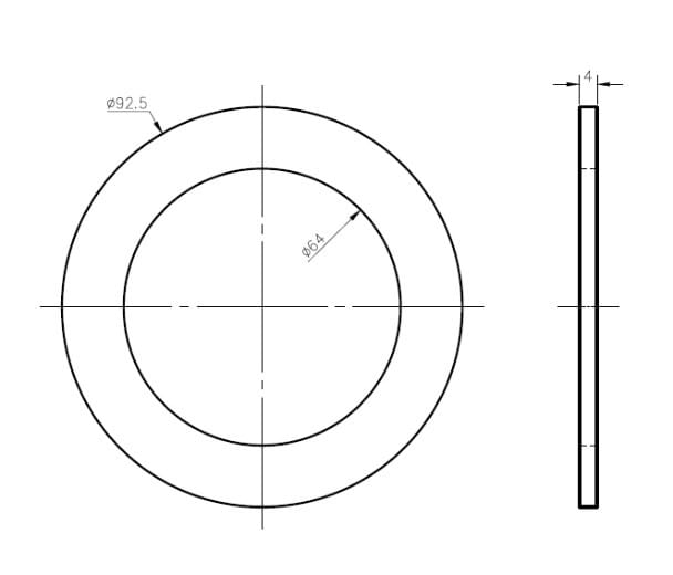 Image 2. Rubber Oil Seal Washers